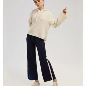 EXPRESS‎ side striped wide leg pants Size 8